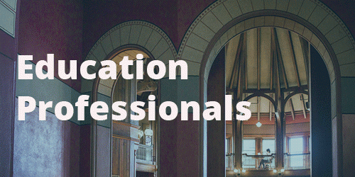image indicating event for education professionals 